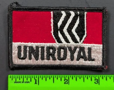 Vintage Uniroyal Tires Gas Oil Car Truck Auto Patch - Image 1 of 2