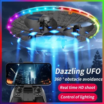 Simulation UFO Mini Drone 8K Quadcopter with Camera - Real-Time Transmission - Image 1 of 4
