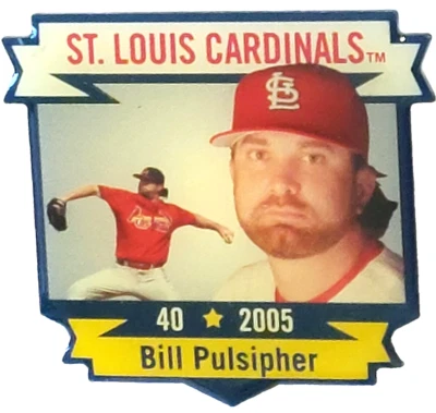 MLB St. Louis Cardinals 2005 "Bill Pulsipher" 1.5" Lapel Pin - Image 1 of 2