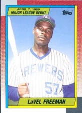 1990 Topps 1989 Debut MLB Baseball Trading Cards Pick From List