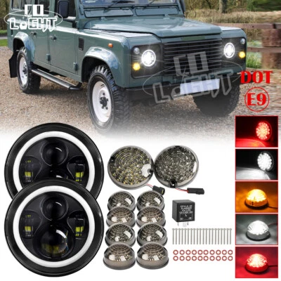 Premium LED Light Upgrade Kit For Land Rover Defender 200Tdi / 300Tdi 90/110/130 - Image 1 of 4