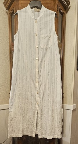 UNDERCOVER Abito lungo maxi vintage Victoria's Secret etichetta oro cotone made in Greece M