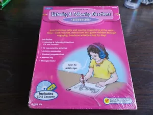 Lakeshore Activity Pack Listening & Following Directions Sequencing New - Foto 1 di 5