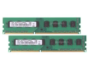 4GB 2X 2GB PC3-12800 DDR3 1600MHz 2RX8 1.5V DIMM Desktop Memory·RAM NON-ECC CL11 - Picture 1 of 8