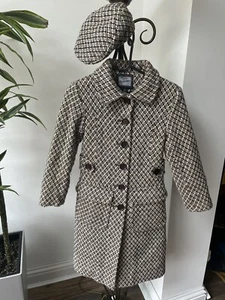 Rothschild Girls Coat & Hat Age 8 Years - Picture 1 of 2