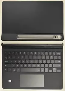 Samsung Galaxy Tab S9/S9FE Cover Libro Tastiera Nero EF DX715UBEGUJ - Foto 1 di 2