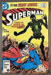 È la tua prima edizione Superman e potrebbe essere la tua ultima #1 1987 - Foto 1 di 4