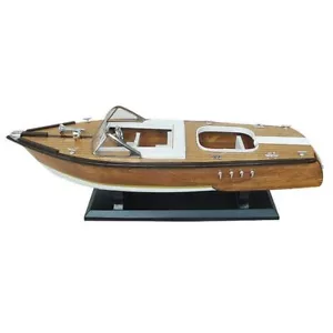 Rennboot Modell, Double Cockpit Boot, edles Italienisches Sportboot - Foto 1 di 1