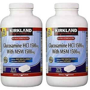 Kirkland Signature Glucosamine HCI (Pack of 2) Extra Strength with MSM (375 - Picture 1 of 1