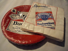 VTG Budweiser Napkins & Paper Plates & Bonus / Anheuser-Busch /Hallmark FS
