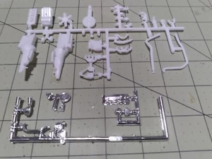 Motor - Lagerware oder Turbine - aus '80 Dodge Ram D-50 - AMT 1/25 - Teile - Bild 1 von 4