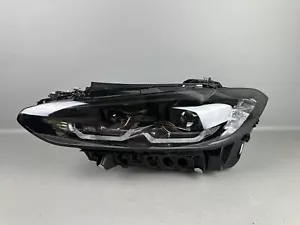 PERFECT! 2021-2023 BMW 4-SERIES M3 M4 G80 G82 LEFT SIDE LED BLACK HEADLIGHT OEM - Picture 1 of 16