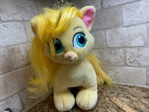 Build A Bear DISNEY Prinzessin Rapunzel Palast Haustiere gelbes Kätzchen Plüsch - Bild 1 von 8