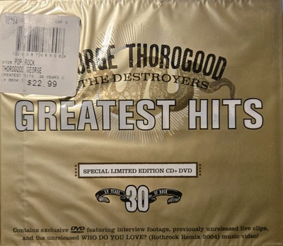 George Thorogood & Destroyers : Greatest Hits 30 Years Of Rock - Audio CD New Foto 1 de 2