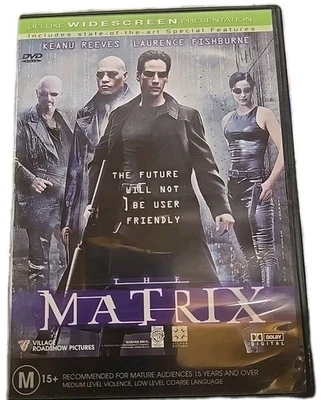 The Matrix (DVD, 1999) Free Postage  - image 1 of 3