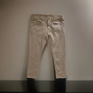 Banana Republic Straight Leg SKINNY KHAKI  Pants Mens 32x30 - Picture 1 of 4