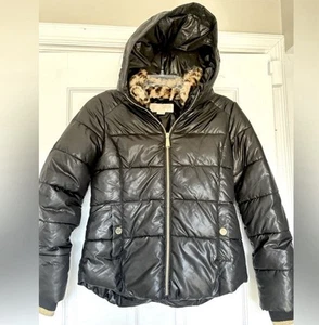 Michael Kors Girl’s Warm Winter Puffer Coat Jacket 10/12 - Picture 1 of 4