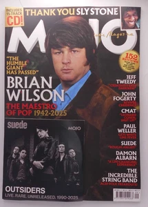 Mojo magazine Sep 2025 Brian Wilson, Suede, Jeff Tweedy, Cmat, Damon Albarn + CD - Picture 1 of 1