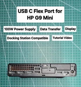 USB Type C Flex Port for HP ProMini EliteMini G9 Mini PC 100W Power Delivery - Picture 1 of 2