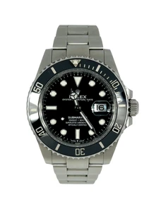 Reloj Rolex Oyster Submariner de acero inoxidable y cerámica para hombre, 126610LN - Imagen 1 de 5