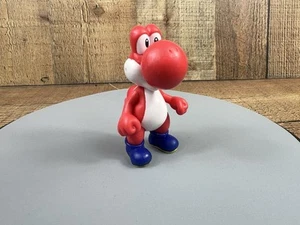 RED YOSHI World of Nintendo 2.5" Figure JAKKS Pacific Loose Super Mario Bothers - Picture 1 of 21