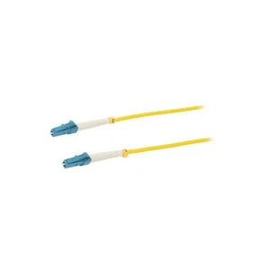 54323 LWL-Patchkabel LC/UPC,beiderseitig 0,5m LSZH gelb ØLeitg: 3mm QOLTEC - Bild 1 von 1