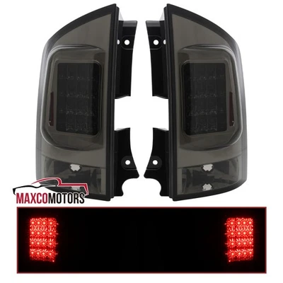 Smoke Tail Lights Fits 2005-2015 Armada LED Signal Brake Lamps Left+Right 05-15 - Image 1 of 4