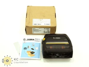 Zebra ZQ521 stampante per etichette mobile Bluetooth codice a barre ZQ52-BUE0000-00 - Foto 1 di 8