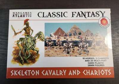 Wargames Atlantic Skeleton Cavalry and Chariots (*See Per Order Flat Rate Shippi - Image 1 of 2