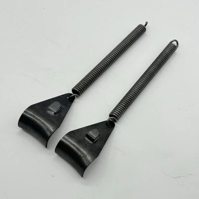 Porsche 356 A B (T5) Pre-A Battery Hold Down Clips Springs NEW PAIR Holder Set - Image 1 of 4