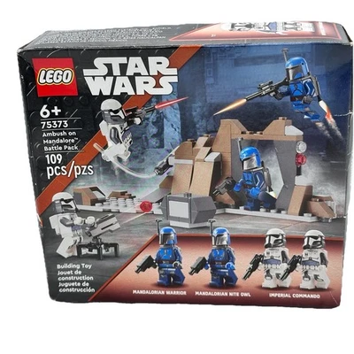 Lego Star Wars Ambush on Mandalore Battle Pack #75373 sellado de fábrica Foto 1 de 4
