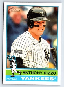 2025 Topps Heritage - Anthony Rizzo #302 - Picture 1 of 2