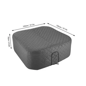 Copertura Isolata Resistente alle Intemperie per Vasca Idromassaggio Gonfiabile Spa Protezione Invernale - Foto 1 di 30