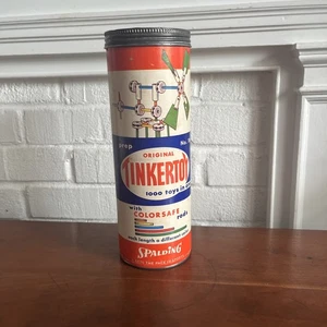 The Original TinkerToy Set ~ Vintage Original Tinker Toy - Picture 1 of 3
