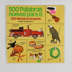500 Palabras Nuevas Para Ti 500 Words to Grow On Spanish/English 1982 PB - Bild 1 von 4