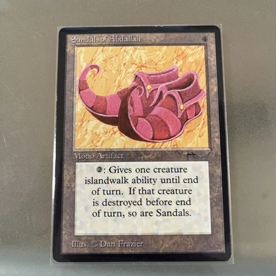Sandals of Abdallah Arabian Nights MTG LP - Image 1 of 2