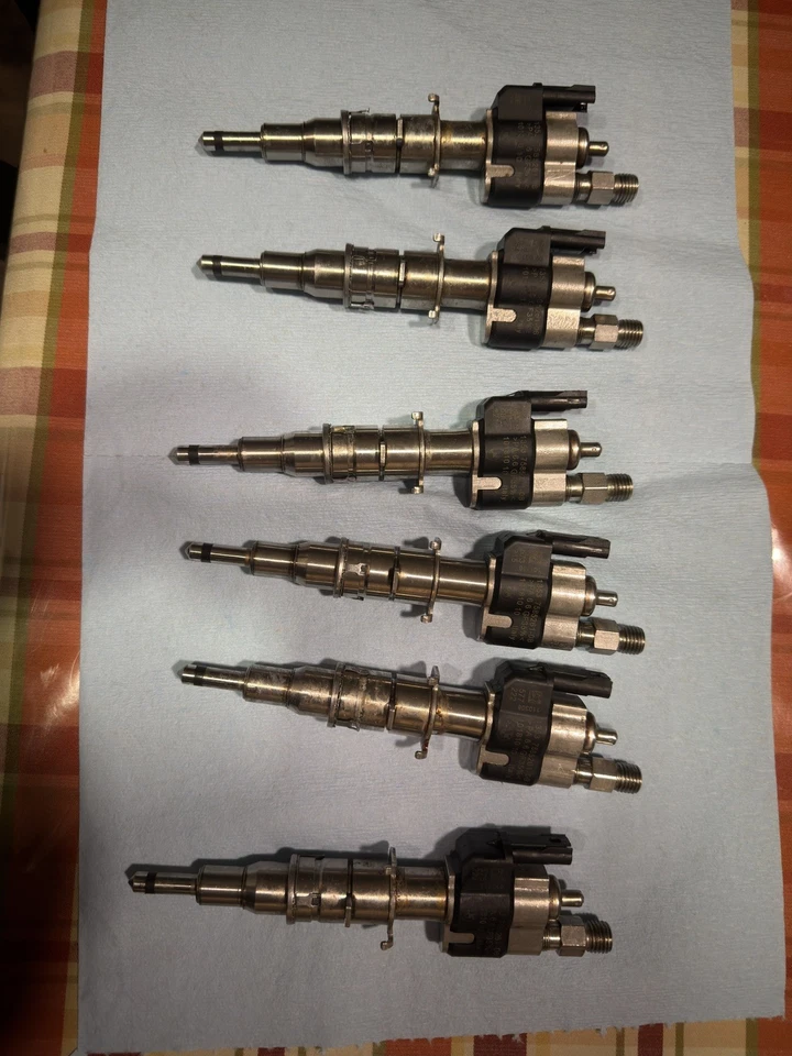 07-13 BMW 135i 335i 535i 550i 750i INYECTORES N54 Juego de 6 Foto 1 de 4