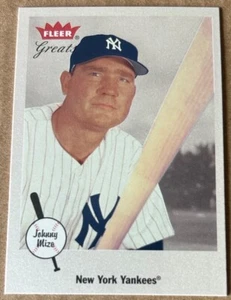 JOHNNY MIZE 2002 FLEER GREATS Card #12 NM-MT Condition - Picture 1 of 2
