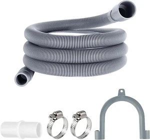 Ablaufschlauch Für Waschmaschinen Abwasserschlauch Verlängerung 1M X 20Mm Waschm - Bild 1 von 12