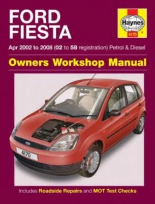 Ford Fiesta Gasolina Diesel 2002-2008 Haynes Manual de taller - Imagen 1 de 4