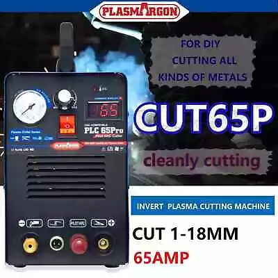 Plasma Cutter CUT65P IGBT Pilot Arc CNC Schneiden 18mm 65Amp Inverter Werkstatt - Bild 1 von 4