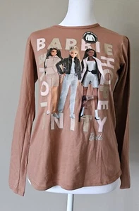 Barbie Long Sleeve T-shirt Kids X-L NWT - Picture 1 of 4