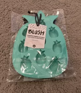 Blush Silicone Pineapple Shaped Ice Mold Tray BPA Free NEW In Package - Picture 1 of 2