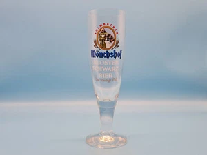Kulmbacher Mönchshof Brauerei Kloster Schwarzbier 0,2l sahm Bierglas - Bild 1 von 1