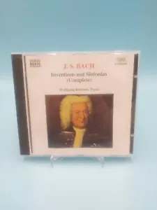 Wolfgang Rubsam Bach Inventions Sinfonias Piano Classical CD - Imagen 1 de 3