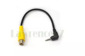 Cable adaptador GPS 2,5 mm macho a RCA hembra para GPS AV-IN - Imagen 1 de 4