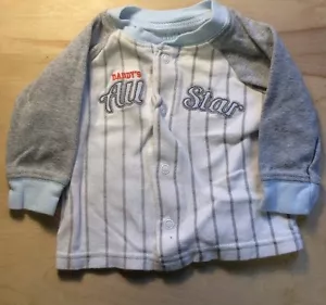 Top de béisbol Carter's Child Of Mine Daddy's All Star 100 % algodón 0-3 M usado - Imagen 1 de 11