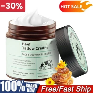 Beef Tallow Balm for Skin, with Honey Grass-Fed Pure and Beeswax 120g DE- - Bild 1 von 22