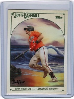 2023 Topps X Bob Ross The Joy of Baseball - Ryan Mountcastle #74 - Image 1 of 2