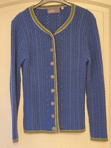 Damen Trachten-Strickjacke, dunkelblau, von Moser Trachten, Gr. 38 - Bild 1 von 5